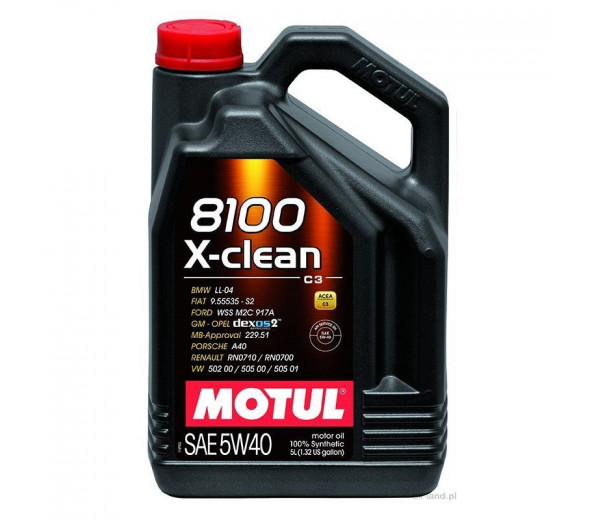 MOTUL 8100 X-CLEAN 5W30