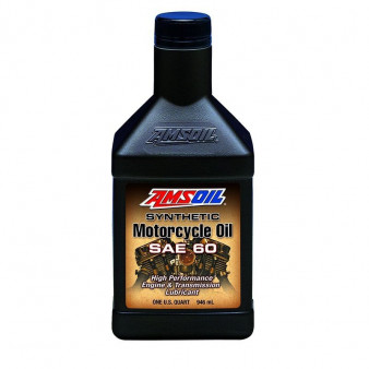 AMSOIL SYNTHETIC MOTORCYCLE OIL SAE 60