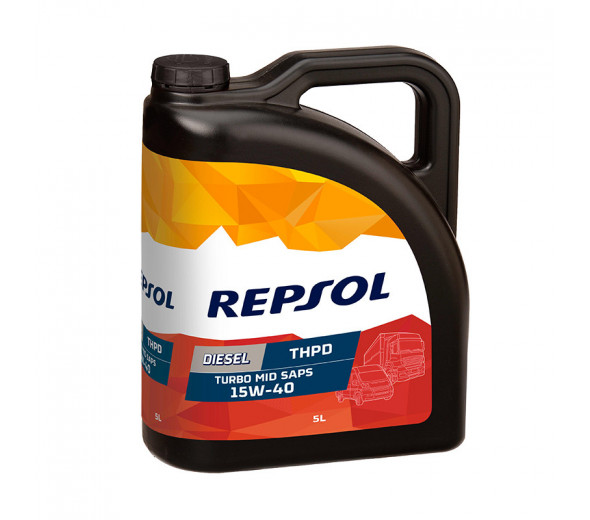 REPSOL DIESEL TURBO THPD MID SAPS 15W40