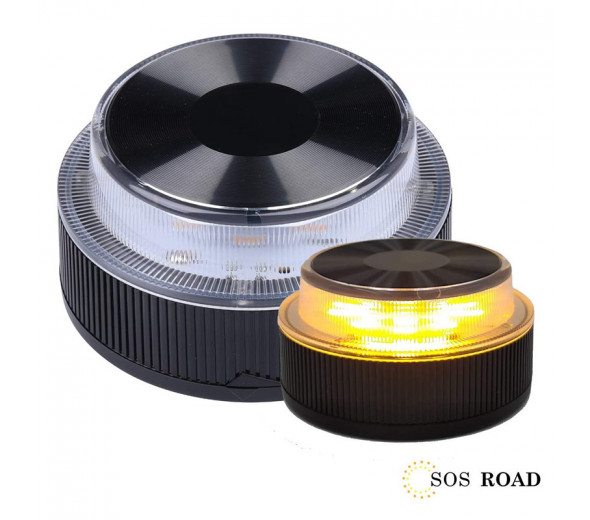 BALIZA LUZ LED PRESEÑALIZACION PELIGRO V16 SOS ROAD DGT