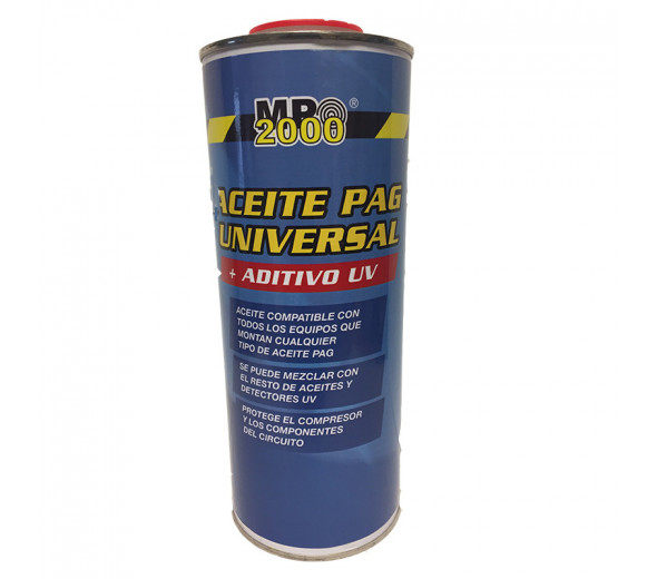 MP2000 ACEITE PAG UNIVERSAL + ADITIVO UV