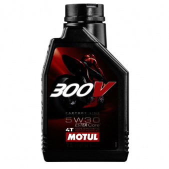 MOTUL 300V 4T FACTORY LINE ROAD RACING 5W-30