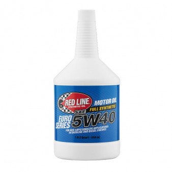 REDLINE FULL SYNTHETIC EURO SERIES MOTOR OIL 5W-40