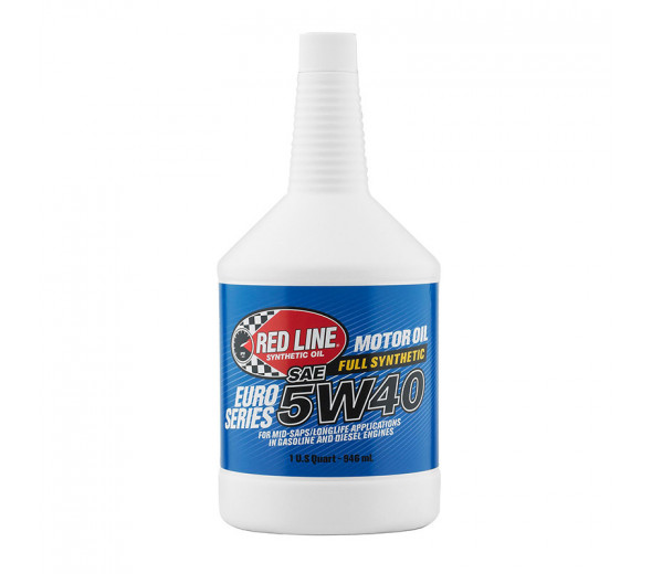 REDLINE FULL SYNTHETIC EURO SERIES MOTOR OIL 5W-40