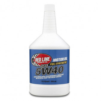 REDLINE FULL SYNTHETIC MOTOR OIL 5W-40