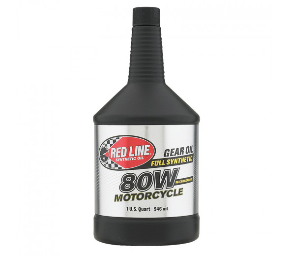 REDLINE 80W MOTORCYCLE GEAR OIL WITH SHOCKPROOF