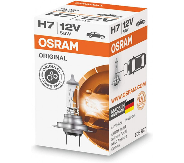 LAMPARA OSRAM H7 12V 55W ORIGINAL 64210