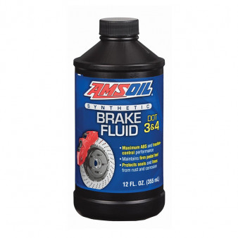 AMSOIL DOT 3 & 4 SYNTHETIC BRAKE FLUID