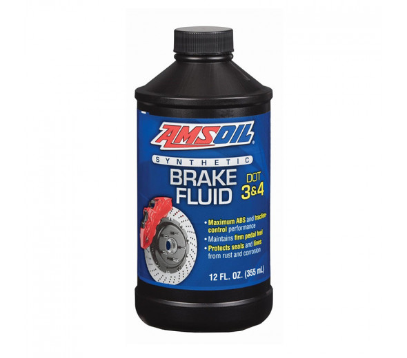 AMSOIL DOT 3 & 4 SYNTHETIC BRAKE FLUID