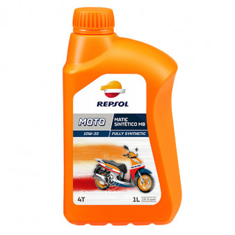 REPSOL MOTO MATIC SINTETICO MB 10W-30