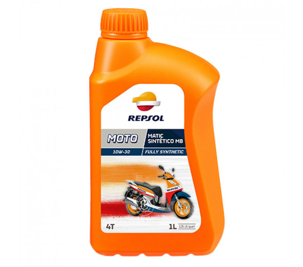 REPSOL MOTO MATIC SINTETICO MB 10W-30