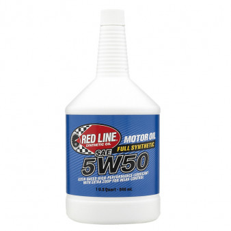 REDLINE FULL SYNTHETIC MOTOR OIL 5W-50