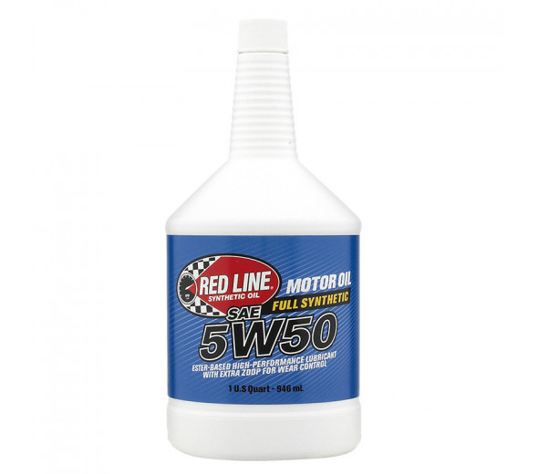 REDLINE FULL SYNTHETIC MOTOR OIL 5W-50