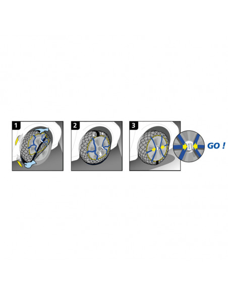 CADENA DE NIEVE TEXTIL MICHELIN EASY GRIP EVOLUTION