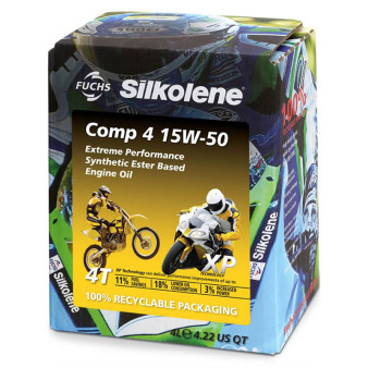 FUCHS SILKOLENE COMP 4T 15W50 XP TECHNOLOGY