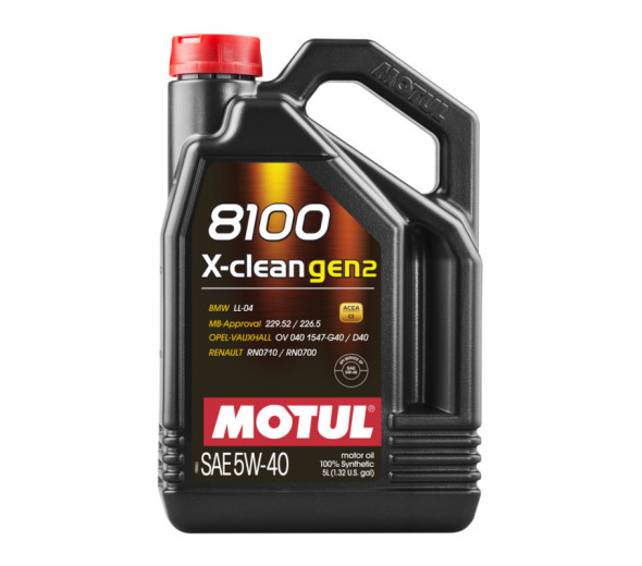 MOTUL 8100 X-CLEAN GEN2 5W-40