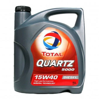 TOTAL QUARTZ DIESEL 5000 15W-40