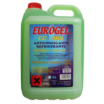 LUBRI ANTICONGELANTE / REFRIGERANTE 30% VERDE ORGÁNICO