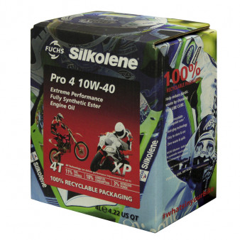 FUCHS SILKOLENE PRO 4T 10W40 XP TECHNOLOGY