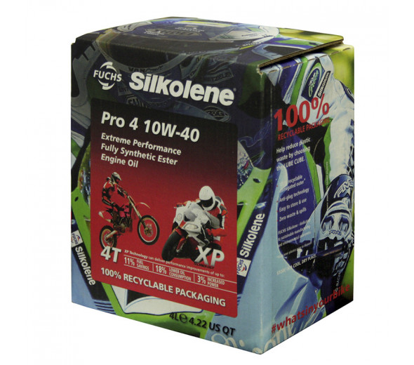 FUCHS SILKOLENE PRO 4T 10W40 XP TECHNOLOGY